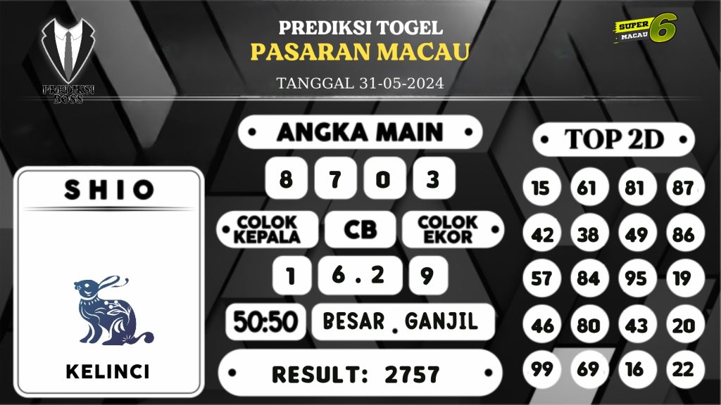 https://prediksibossdana.com/prediksi-boss-togel-macau-jumat-31-mei-2024/