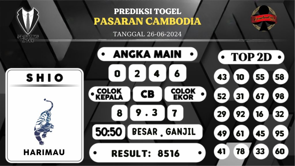 https://prediksibossdana.com/prediksi-boss-togel-cambodia-rabu-26-juni-2024/