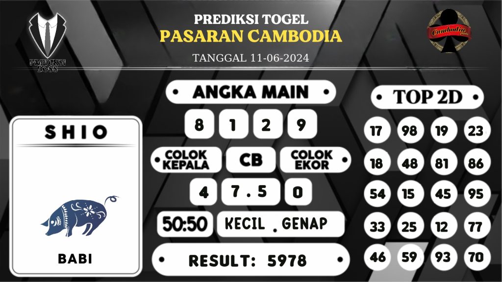 https://prediksibossdana.com/prediksi-boss-togel-cambodia-selasa-11-juni-2024/