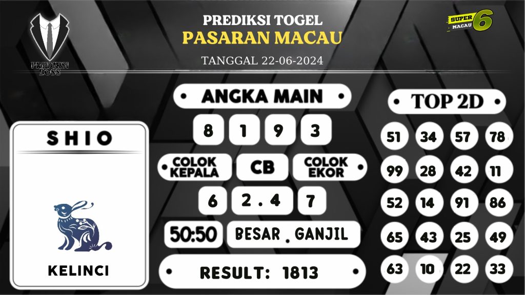 https://prediksibossdana.com/prediksi-boss-togel-macau-sabtu-22-juni-2024/