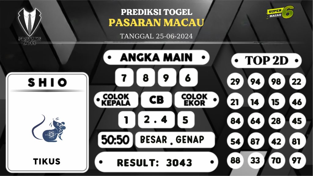 https://prediksibossdana.com/prediksi-boss-togel-macau-selasa-25-juni-2024/