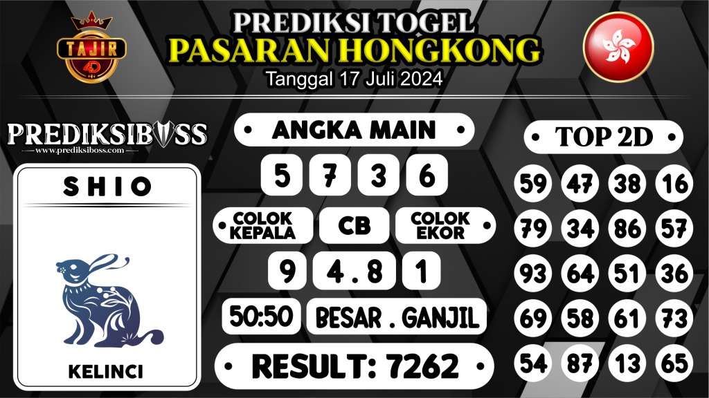 https://prediksibossdana.com/prediksi-boss-togel-hongkong-rabu-17-juli-2024/