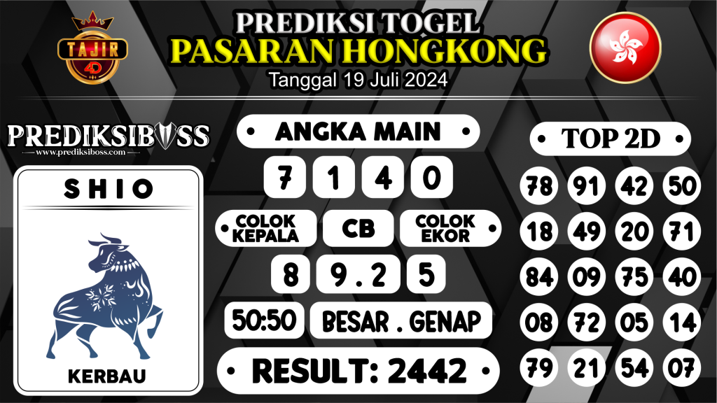 https://prediksibossdana.com/prediksi-boss-togel-hongkong-jumat-19-juli-2024/