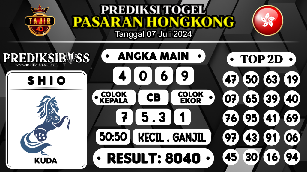 https://prediksibossdana.com/prediksi-boss-togel-hongkong-minggu-07-juli-2024/