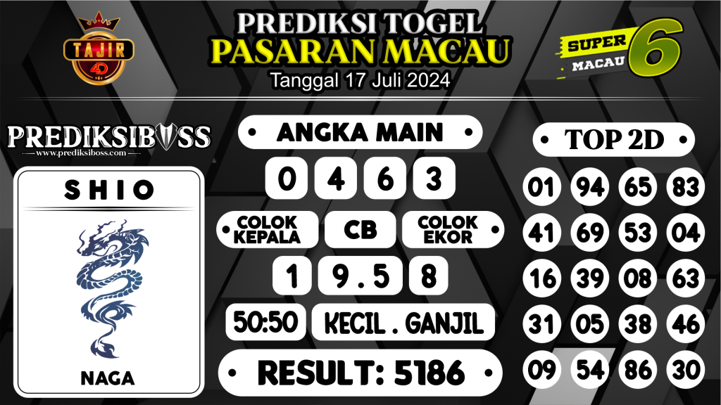 https://prediksibossdana.com/prediksi-boss-togel-macau-rabu-17-juli-2024/