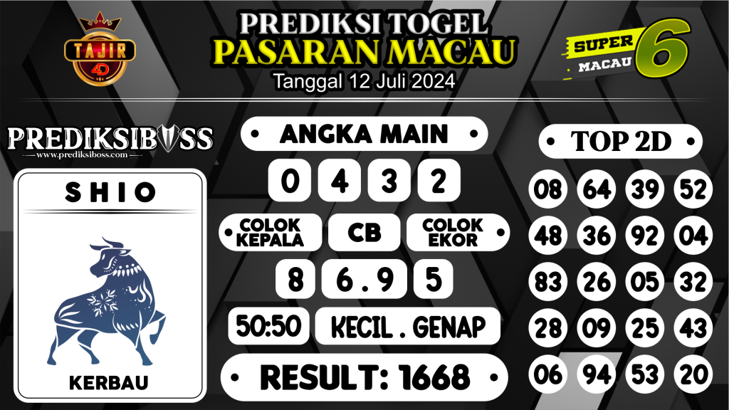 https://prediksibossdana.com/prediksi-boss-togel-macau-jumat-12-juli-2024/