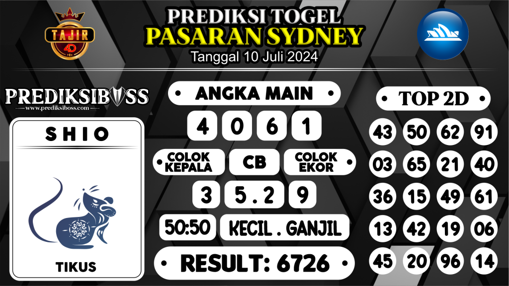 https://prediksibossdana.com/prediksi-boss-togel-sidney-rabu-10-juli-2024/