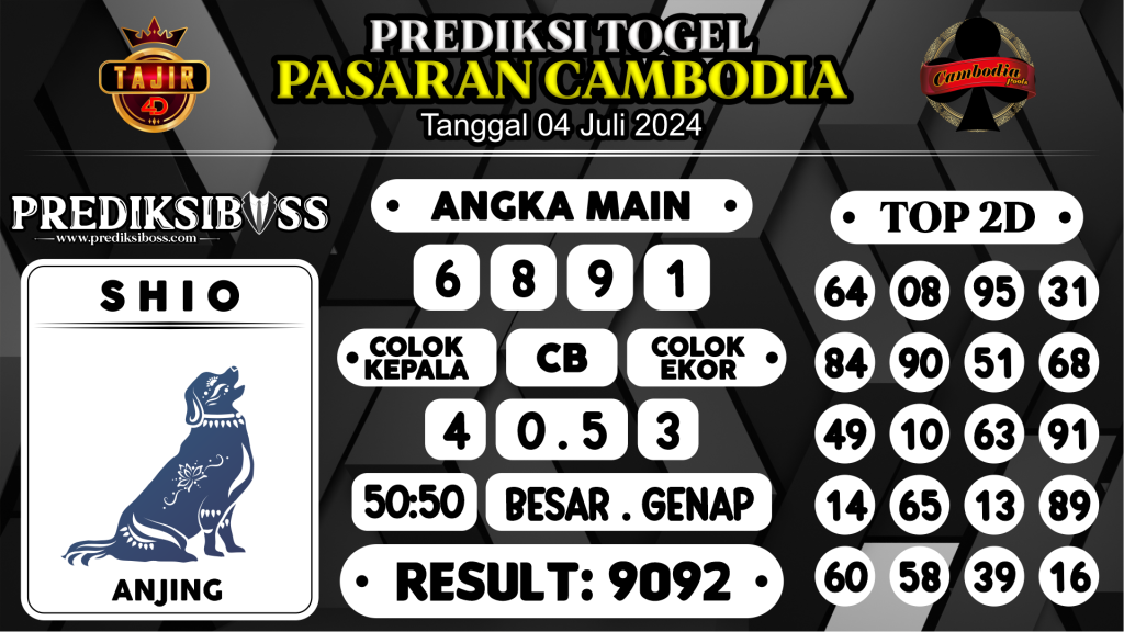 https://prediksibossdana.com/prediksi-boss-togel-cambodia-kamis-04-juli-2024/