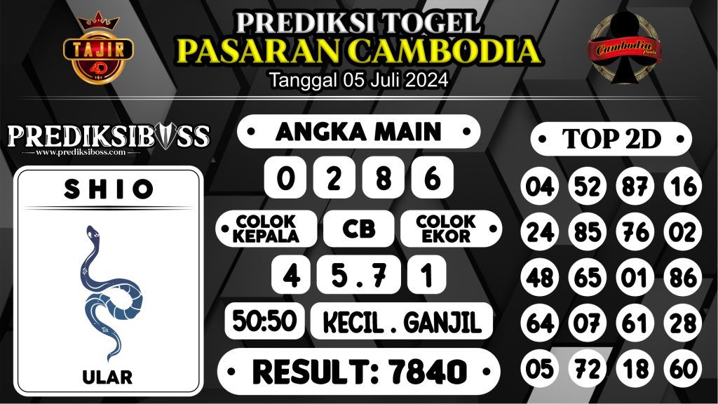 https://prediksibossdana.com/prediksi-boss-togel-cambodia-jumat-05-juli-2024/