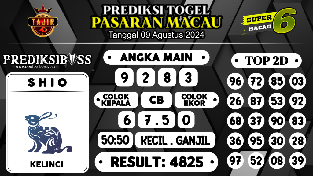 https://prediksibossdana.com/prediksi-boss-togel-macau-jumat-09-agustus-2024/