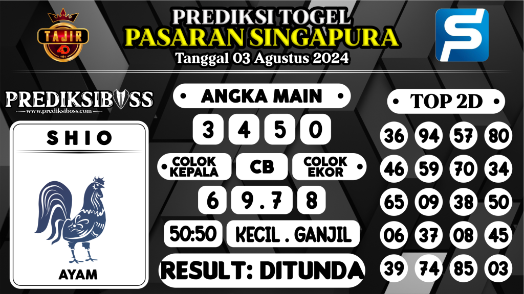 https://prediksibossdana.com/prediksi-boss-togel-sgp-sabtu-03-agustus-2024/